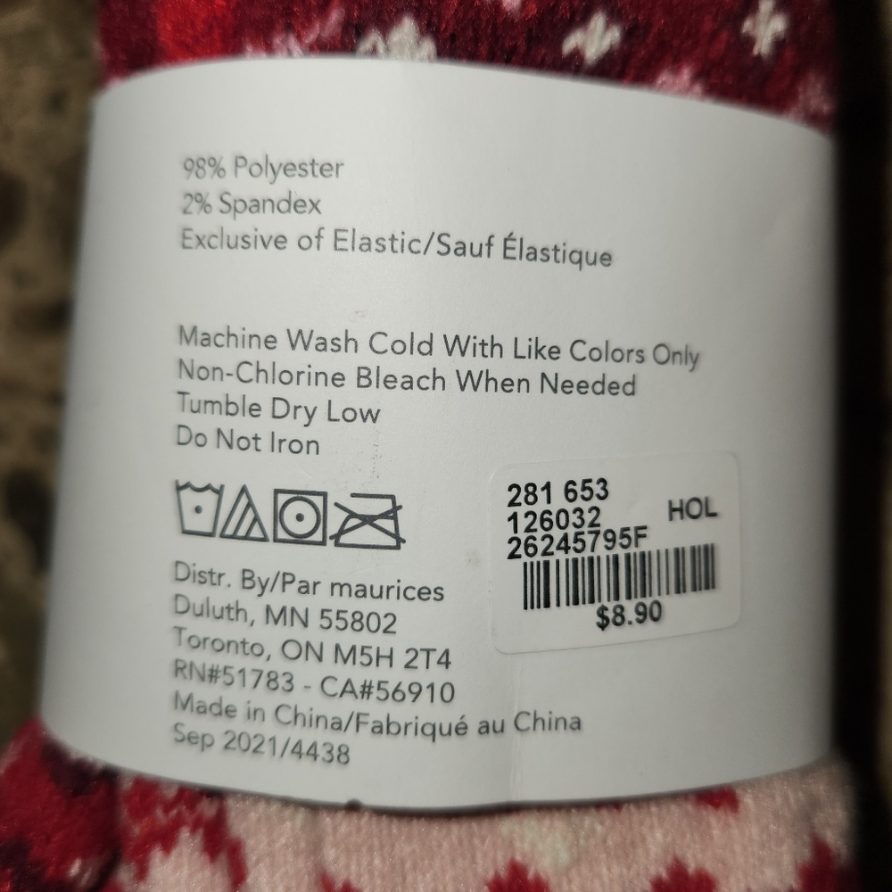Maurices Women's Holiday Crew Socks - Picture 4 of 4